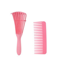 Pink Easy Detanling Hair Brushes for Thick Curly Hair